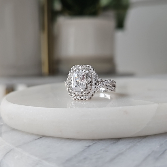 Classic Style ring, solid 925 Sterling Silver Charmed Aroma - Picture 4 of 4